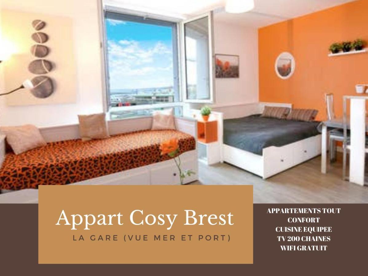 Appart Cosy Brest Apartment Bagian luar foto