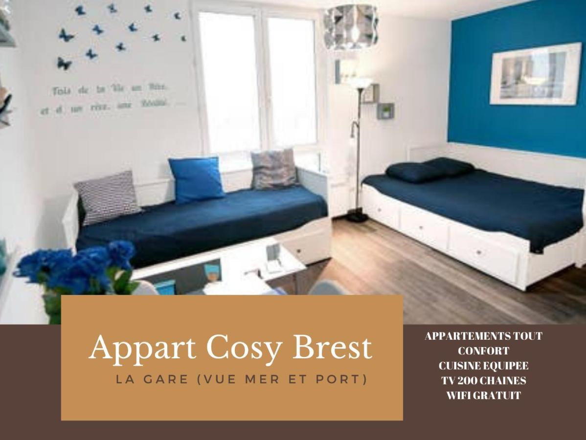 Appart Cosy Brest Apartment Bagian luar foto