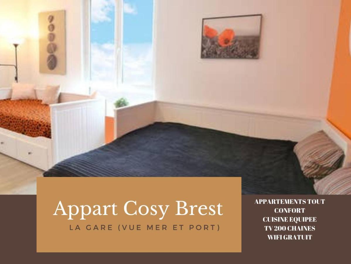 Appart Cosy Brest Apartment Bagian luar foto