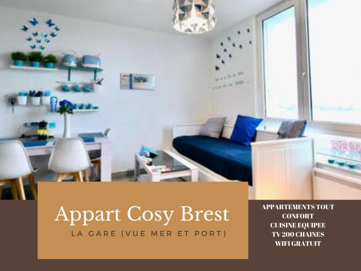 Appart Cosy Brest Apartment Bagian luar foto