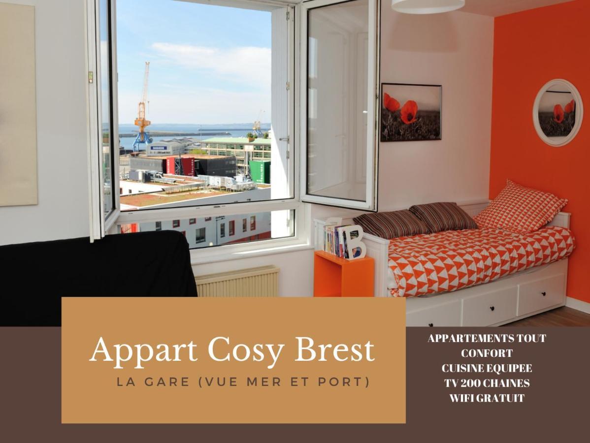 Appart Cosy Brest Apartment Bagian luar foto