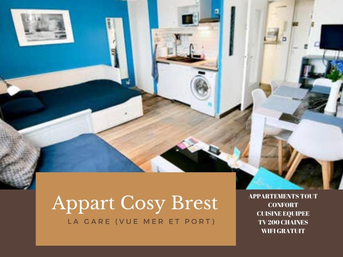 Appart Cosy Brest Apartment Bagian luar foto