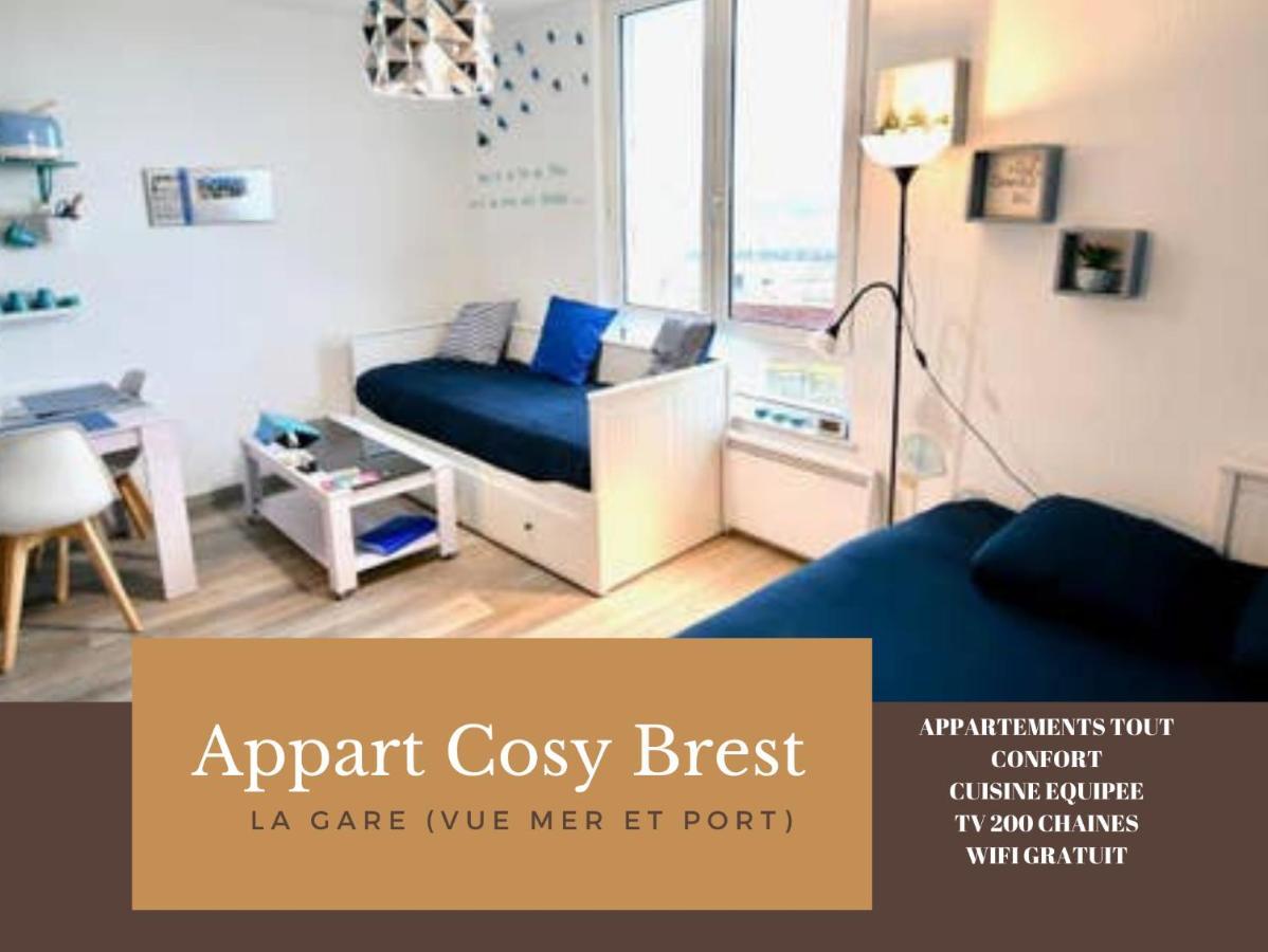 Appart Cosy Brest Apartment Bagian luar foto