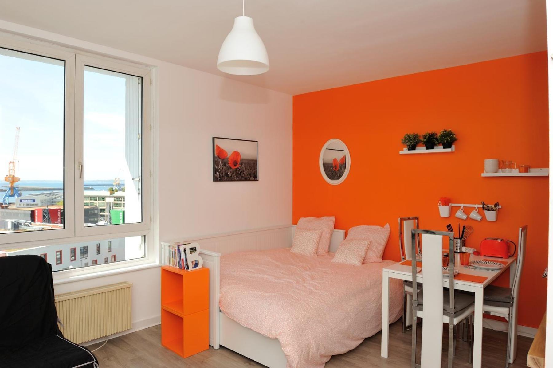 Appart Cosy Brest Apartment Ruang foto