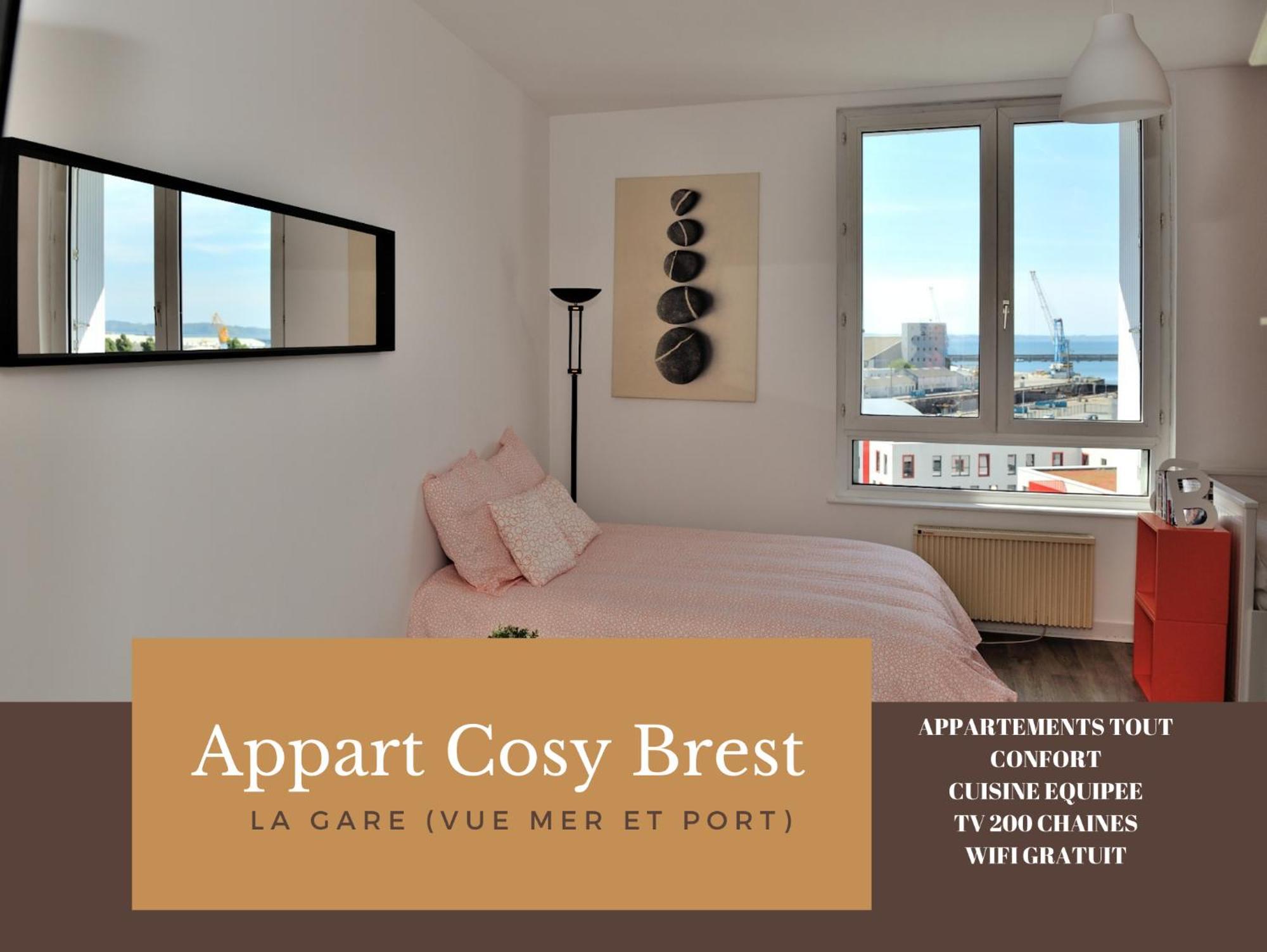 Appart Cosy Brest Apartment Ruang foto